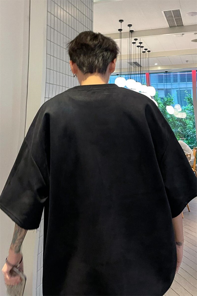 美式风重磅短袖T恤男多色简约圆领宽松韩版潮流上衣T3369-特价P19,男装T恤,电商A007