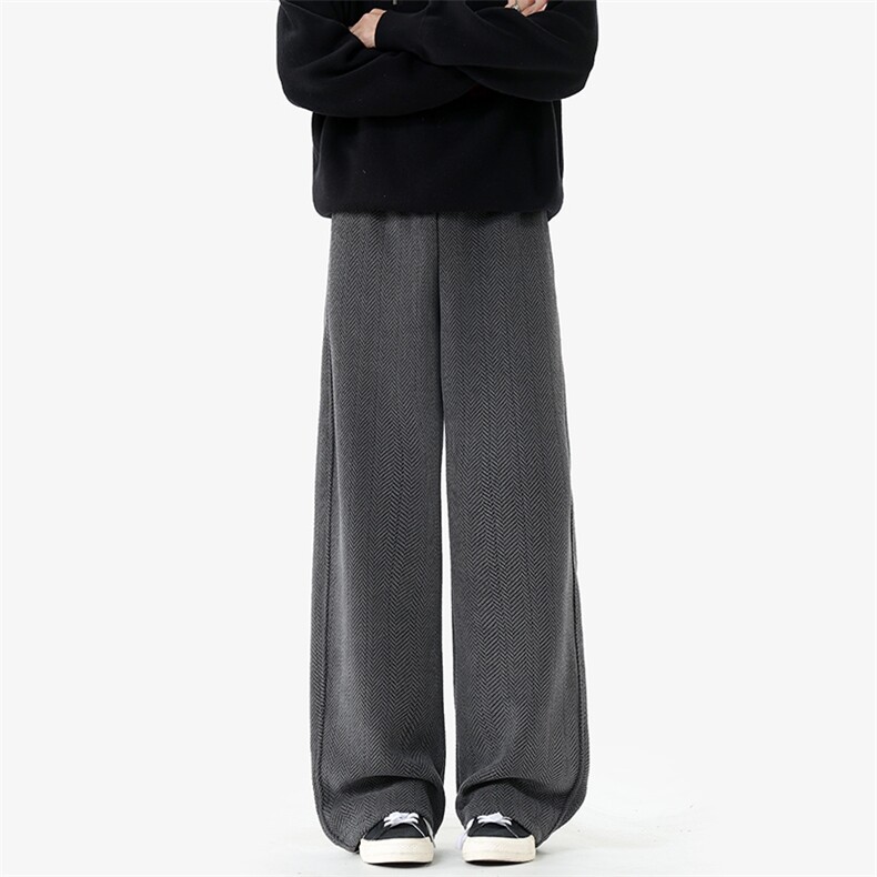 2025秋季重磅斑马纹肌理感休闲裤XZ806-CK25157特P39控78，男装休闲裤，四季星座806