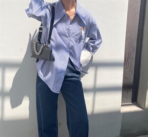 现货，秋季新款条纹衬衣,其它,YEAXIU(6F)