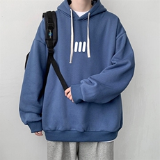 连帽卫衣男大码胖子帽衫大号运动服WY2436-P35，男装卫衣，电商A040