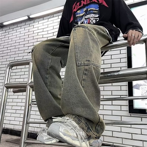 美式牛仔裤男款秋季长裤潮 N8036 P48图片