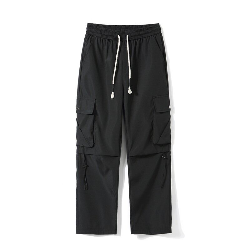 秋冬加厚三防冲锋裤宽松机能工装裤休闲裤男K10027-P38绒45,男装休闲裤,电商A099