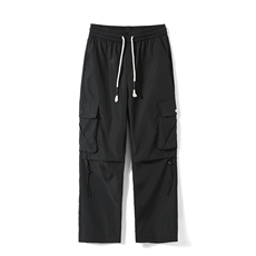 秋冬加厚三防冲锋裤宽松机能工装裤休闲裤男K10027-P38绒45，男装休闲裤，电商A099