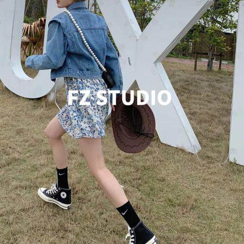 【春季新款】自制牛仔短外套，女装短外套，F/TU