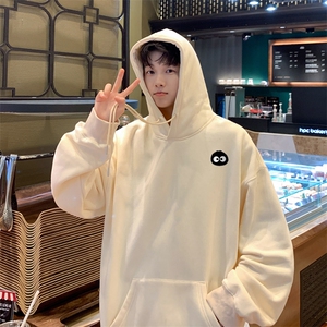 ！连帽圆领卫衣男装港风帽衫男 LM192-P35图片