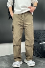 抖音数据款工装裤男宽松运动休闲裤大口袋男长裤A329-K8703-P60，男装工装外套，电商A329