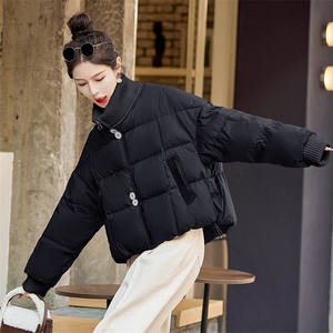 时尚保暖女款白鸭绒短款羽绒服 冬季新款宽松显瘦外套图片