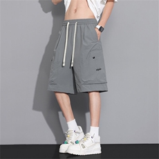 美式工装裤短裤新款宽松夏季休闲五分裤A436-2555-特P30，男装休闲裤，电商A436