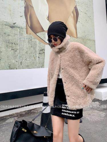 现货秒发冬装皮毛外套马夹系列，女装马夹，橙色恋人