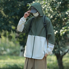 防晒指数UPF50+报告防晒服男外套防晒衣HD045-7705-P45控76，男装防晒衣，星座914-4