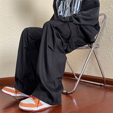 美式高街裤子ins百搭宽松工装裤男oversize休闲裤裤K0915-P45，男装休闲裤，星座308B-1