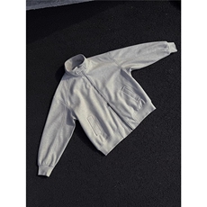 街头立领重磅运动夹克男百搭厚款毛呢休闲美式开衫外套LJ8554-P69，男装夹克，星座1008