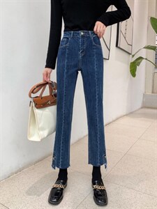 现货秋款烟管牛仔裤,女装牛仔裤,雪儿诱惑