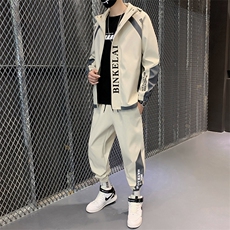 工装外套男装休闲运动套装男士夹克韩版潮流衣服D03/90，男装套装，电商B226-2（原B217-2）