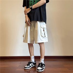 XZ222-1/DK5/P45/控58   宽松美式大码休闲短裤图片