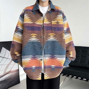 毛呢外套男短款韩版潮流ins修身呢子风衣帅气外套S-3XL C023 P-55图片