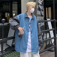 秋季青春流行男夹克文艺潮牛仔外套LS97P48，男装夹克，星座1116-2