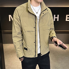 店主风2025年秋季新款潮牌外套立领帅气男夹克JK9211-P93，男装夹克，电商D240-242
