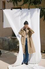 安素尚秋季新款风衣，女装风衣，安素尚