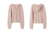 2025年秋季时尚百搭拉链开衫，女装羊毛衫，哲奥羊绒