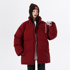 2025冬季新款中性风大码印花立领棉衣M-5XHM24549-2-特P50，男装棉衣，电商A022