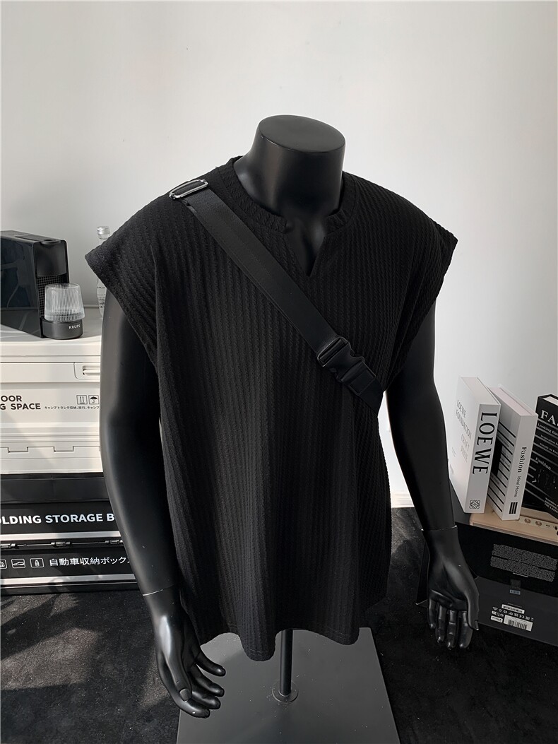 XZ809A/BXXX02/特P14不缺货美式V领坎肩背心T恤,男装T恤,星座809A(原222-1)