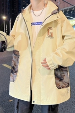 冲锋衣外套2024秋季连帽潮牌痞帅炸街夹克登山服A436-23301-P70，男装夹克，电商A436