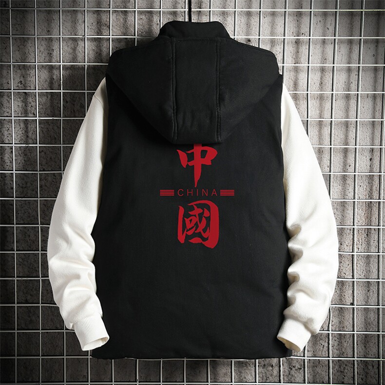 MJ47198-P80棉马甲男士大码加厚棉背心男坎肩男网格,男装背心/马甲,电商A040A