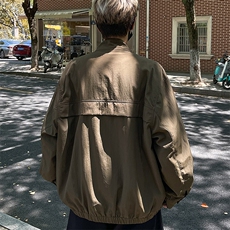 时尚夹克三防立领冲锋衣工装飞行夹克潮外套男装XZ212-QJK443-P55，男装夹克，星座212