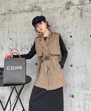 【现货】马甲两件套连衣裙，女装马夹，芷炫