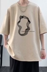 麂皮绒短袖t恤男大码半袖男JD82390-P25，男装T恤，电商A040