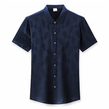 GBN8868夏季新款男式休闲衬衫短袖时尚衬衣P275，男装衬衫，电商B360