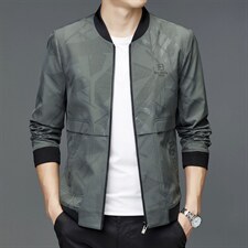 BH3011钱塘2020-2春秋季新款中年男士时尚休闲简约夹克外套P125，男装夹克，钱塘207-2