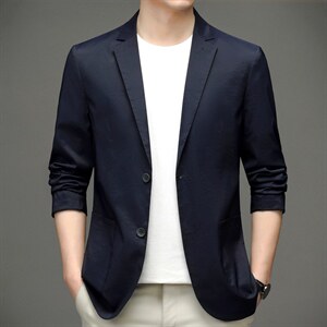 BEA33610钱塘2020-2春秋款中年男士新款简约薄款西服主推款P175图片
