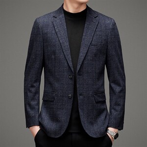 D1588男式2023春季新款便西男韩版西装外套商务休闲西服男装P190,男装西服,电商B360