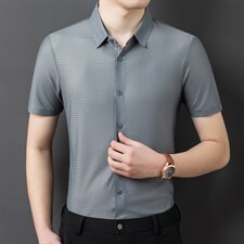 2024年春款男士上衣衬衫 T恤P85图片