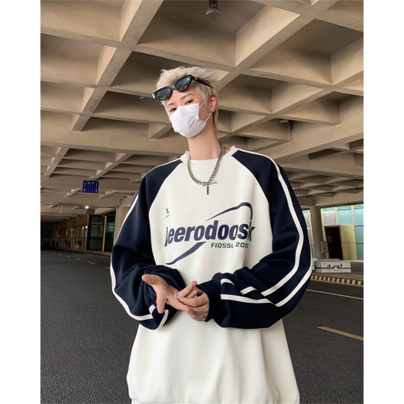 秋季新款外套男圆领卫衣 QZW28 P42图片