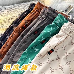 夏季新品速干五分裤时尚跑步健身运动休闲裤    DK280特批17图片