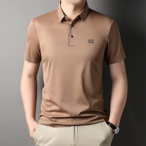夏季中青年男士POLO商务休闲短袖打底T恤时尚潮流上衣HP92306-P68图片
