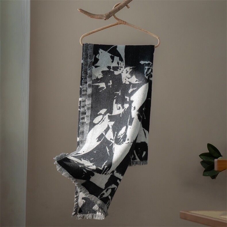 春秋披肩韩版时尚百搭通勤休闲简约披肩，商品下架区商品下架区，江帆羊绒