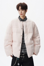 8XL-M90白鸭绒！超厚短外套羽绒服男面包服棉衣YRFC06P220控258，男装羽绒服，电商D206-1