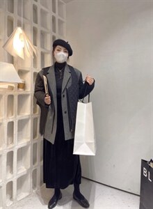 冬季新款设计?可脱卸假两件图片