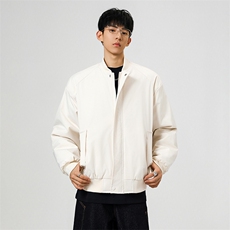 冬季clean纯色棒球服领棉服加厚短款棉衣HZ8815-特P68不议价，男装棉衣，星座610B-1