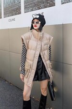 2021新款马甲设计款羽绒服，女装马甲，优彩