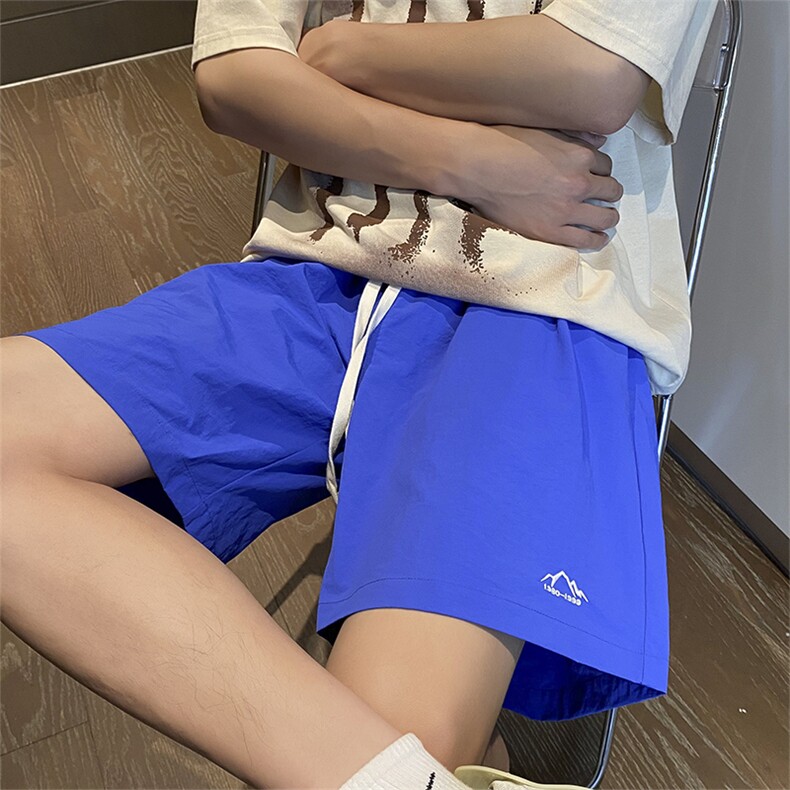 8色多巴胺男士短裤潮流夏季薄款透气速干裤DK21P20控38,男装牛仔裤,星座417-3