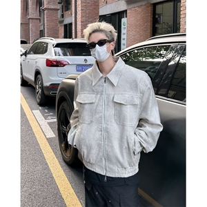秋季新款时尚做脏PU皮外套 W9330 P80图片