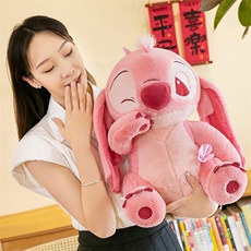 天乐毛绒玩具 樱花史迪仔