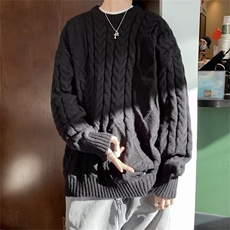 美式圆领毛衣男慵懒风休闲针织衫X037P50，男装针织衫/毛衣，星座1116-2