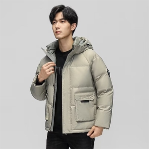 冬装夹克男短款加厚羽绒服外套青年夹克休闲时尚男上衣YR807-P120图片