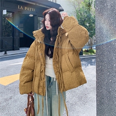 【大货】数据好甜美手工花重工90绒羽绒服2C327-9927p355控528，女装羽绒服，2C327